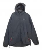 NANGAナンガ）の古着「AIR CLOTH COMFY ZIP PARKA」｜ブラック