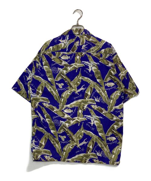 pataloha（パタロハ）pataloha (パタロハ) 1999 バナナラマアロハシャツ ブルー サイズ:Mの古着・服飾アイテム