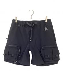 NIKE ACG（ナイキエーシージー）の古着「カーゴショートパンツ」｜ブラック