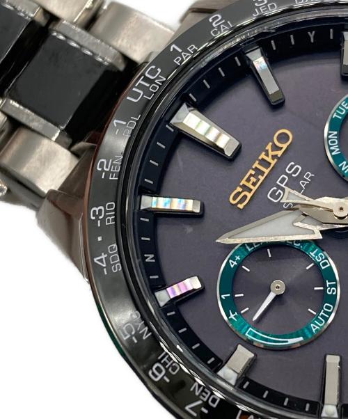 SEIKO（セイコー）SEIKO (セイコー) アストロン シルバー×ブラックの古着・服飾アイテム