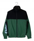 CHALLENGERチャレンジャー）の古着「TRACK ZIP JACKET」｜ブラック×グリーン