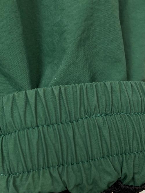 CHALLENGER（チャレンジャー）CHALLENGER (チャレンジャー) TRACK ZIP JACKET ブラック×グリーン サイズ:Sの古着・服飾アイテム