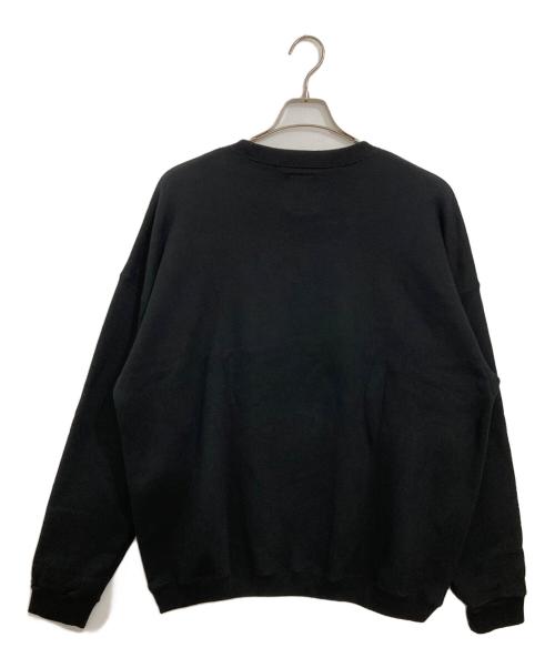 KAJA（カジャ）KAJA (カジャ) HEAVY FLEECE PULL OVER SWEAT ブラック サイズ:2の古着・服飾アイテム