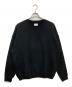 KAJA（カジャ）の古着「HEAVY FLEECE PULL OVER SWEAT」｜ブラック
