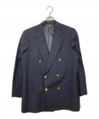 BROOKS BROTHERSブルックスブラザーズ）の古着「金釦ダブルブレザー」｜ネイビー