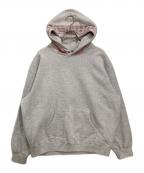 SUPREMEシュプリーム）の古着「Jacquard stripe hooded」｜グレー