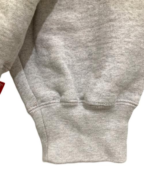 SUPREME（シュプリーム）Supreme (シュプリーム) Jacquard stripe hooded グレー サイズ:Lの古着・服飾アイテム