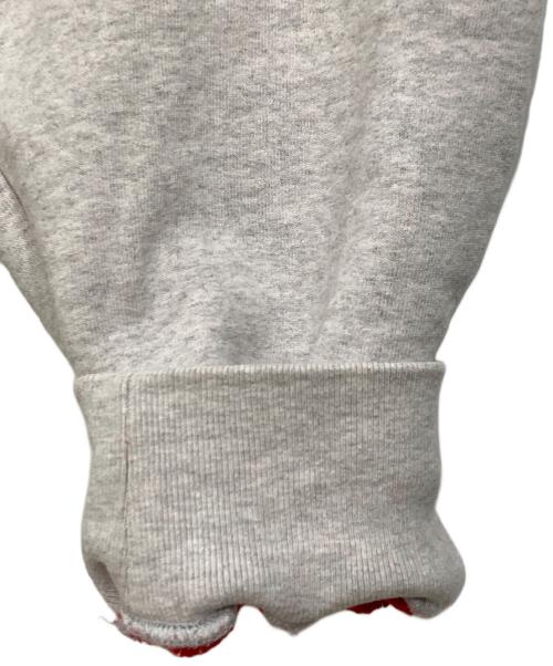 SUPREME（シュプリーム）Supreme (シュプリーム) Jacquard stripe hooded グレー サイズ:Lの古着・服飾アイテム