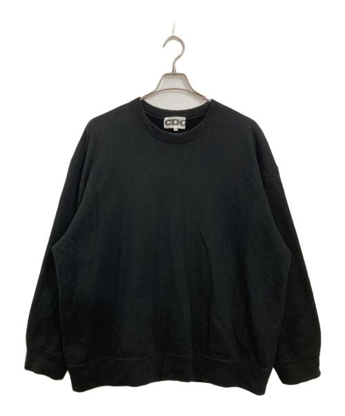 CDG（シーディージー）CDG (シーディージー) OVERSIZED SWEATSHIRT ブラック サイズ:Mの古着・服飾アイテム