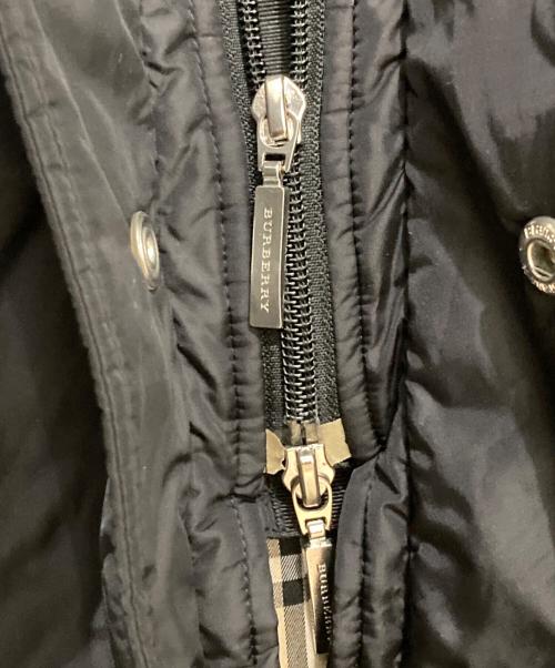BURBERRY BLACK LABEL（バーバリーブラックレーベル）BURBERRY BLACK LABEL (バーバリーブラックレーベル) ダウンコート ブラック サイズ:Lの古着・服飾アイテム