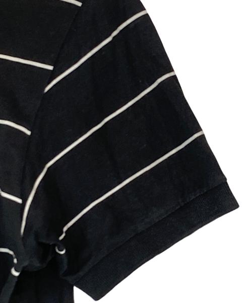 DIOR HOMME（ディオール オム）Dior Homme (ディオール オム) BEE刺繍ポロシャツ ブラック サイズ:XSの古着・服飾アイテム