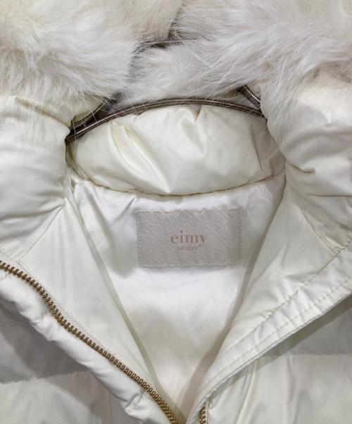 eimy istoire（エイミーイストワール）eimy istoire (エイミーイストワール) EIMY DOWN DRESS 2024 ホワイト サイズ:Sの古着・服飾アイテム