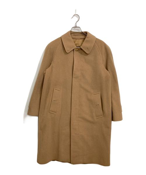 Burberry's（バーバリーズ）Burberry's (バーバリーズ) カシミヤステンカラーコート ベージュ サイズ:44SHORTの古着・服飾アイテム