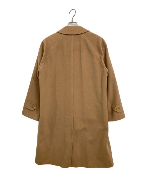 Burberry's（バーバリーズ）Burberry's (バーバリーズ) カシミヤステンカラーコート ベージュ サイズ:44SHORTの古着・服飾アイテム