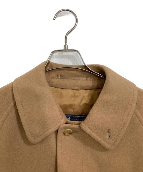 Burberry's（バーバリーズ）Burberry's (バーバリーズ) カシミヤステンカラーコート ベージュ サイズ:44SHORTの古着・服飾アイテム