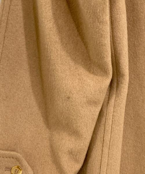 Burberry's（バーバリーズ）Burberry's (バーバリーズ) カシミヤステンカラーコート ベージュ サイズ:44SHORTの古着・服飾アイテム