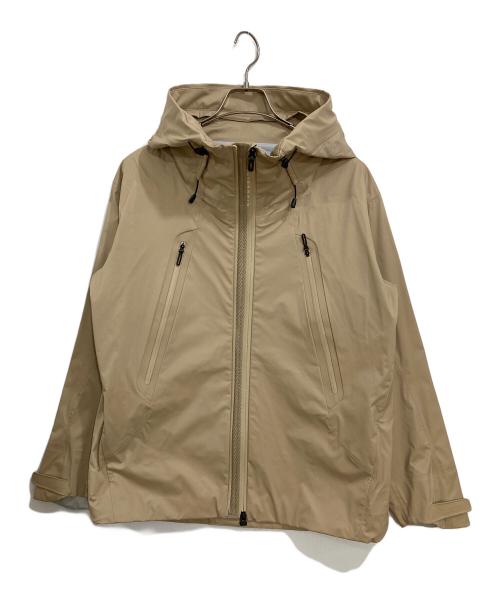 DESCENTE ALLTERRAIN（デザイント オルテライン）DESCENTE ALLTERRAIN (デザイント オルテライン) EDIFICE (エディフィス) マウンテンパーカー ベージュ サイズ:Ⅿの古着・服飾アイテム