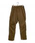 nonnative（ノンネイティブ）の古着「HIKER EASY PANTS COTTON SATIN」｜ブラウン