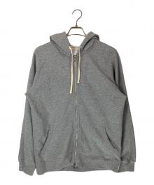 REIGNING CHAMP（レイニングチャンプ）の古着「MIDWEIGHT TERRY CLASSIC ZIP HOODIE」｜グレー