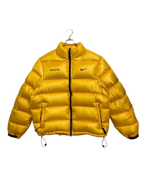 NIKE（ナイキ）NIKE (ナイキ) Drake NOCTA (ドレイク ノクタ) PUFFER JACKET イエロー サイズ:XLの古着・服飾アイテム
