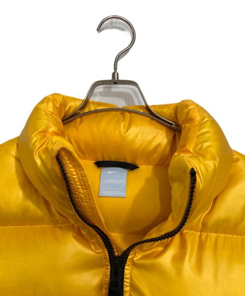 NIKE（ナイキ）NIKE (ナイキ) Drake NOCTA (ドレイク ノクタ) PUFFER JACKET イエロー サイズ:XLの古着・服飾アイテム
