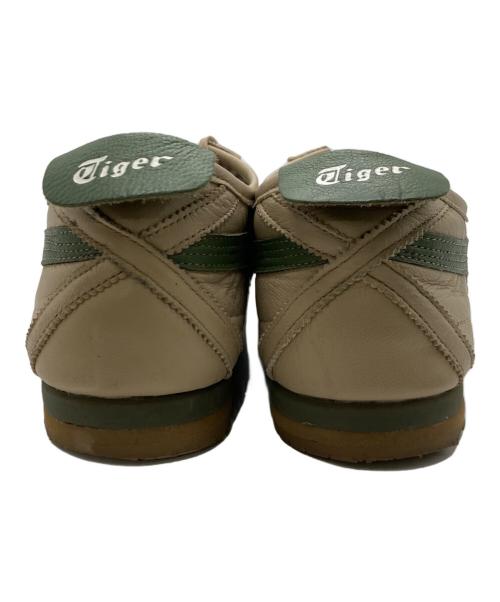 Onitsuka Tiger（オニツカタイガー）Onitsuka Tiger (オニツカタイガー) ローカットスニーカー ベージュ×カーキ サイズ:26cmの古着・服飾アイテム