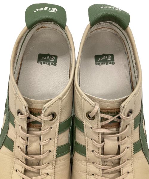 Onitsuka Tiger（オニツカタイガー）Onitsuka Tiger (オニツカタイガー) ローカットスニーカー ベージュ×カーキ サイズ:26cmの古着・服飾アイテム