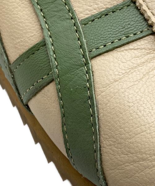 Onitsuka Tiger（オニツカタイガー）Onitsuka Tiger (オニツカタイガー) ローカットスニーカー ベージュ×カーキ サイズ:26cmの古着・服飾アイテム