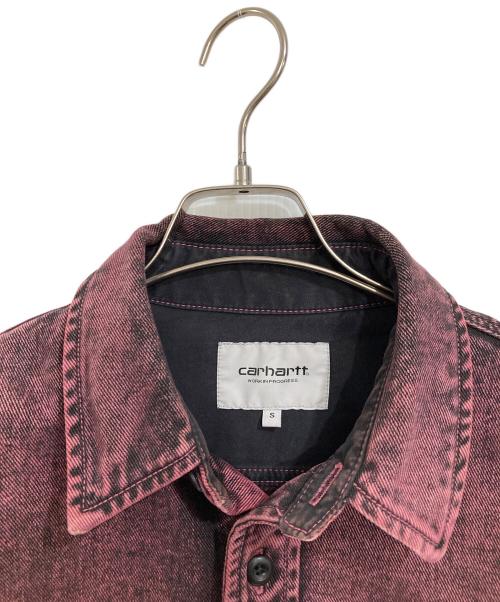 Carhartt WIP（カーハート ワークインプログレス）Carhartt WIP (カーハート ワークインプログレス) コットンジャケット ピンク サイズ:Sの古着・服飾アイテム