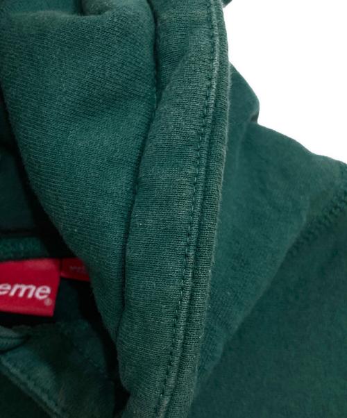 SUPREME（シュプリーム）SUPREME (シュプリーム) Logo Hooded Sweatshirt グリーン サイズ:Sの古着・服飾アイテム