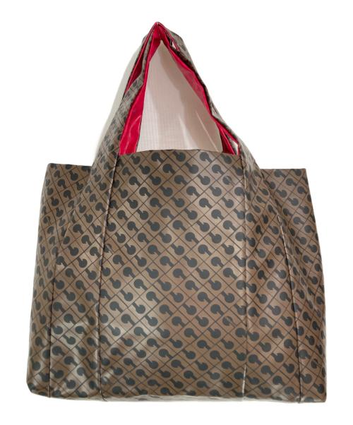 GHERARDINI（ゲラルディーニ）GHERARDINI (ゲラルディーニ) ソフティ リバーシブルトートバッグ ブラウン×レッドの古着・服飾アイテム