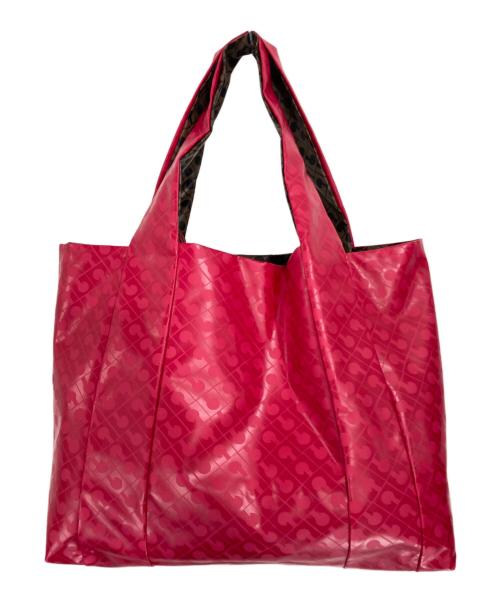 GHERARDINI（ゲラルディーニ）GHERARDINI (ゲラルディーニ) ソフティ リバーシブルトートバッグ ブラウン×レッドの古着・服飾アイテム