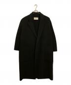 TODAYFULトゥデイフル）の古着「Wool Over Coat　ウールコート　チェスターコート　ロングコート」｜ブラック