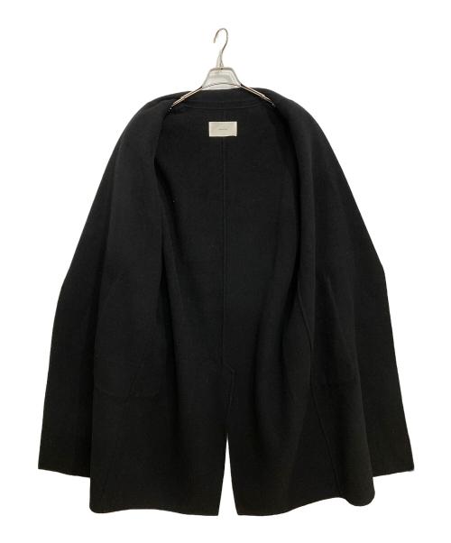 TODAYFUL（トゥデイフル）TODAYFUL (トゥデイフル) Wool Over Coat　ウールコート　チェスターコート　ロングコート ブラック サイズ:36の古着・服飾アイテム