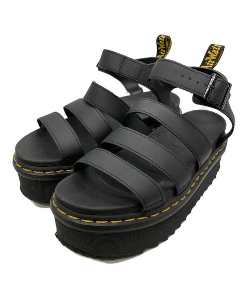 Dr.Martens（ドクターマーチン）Dr.Martens (ドクターマーチン) BLAIRE QUADサンダル ブラック サイズ:UK6の古着・服飾アイテム