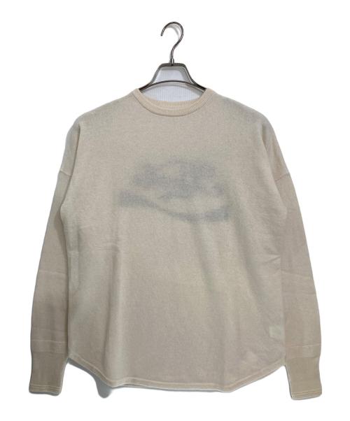 GOOD GRIEF!（グッドグリーフ）GOOD GRIEF! (グッドグリーフ) Cashmere Logo Knit Pullover ホワイト サイズ:FREE 未使用品の古着・服飾アイテム