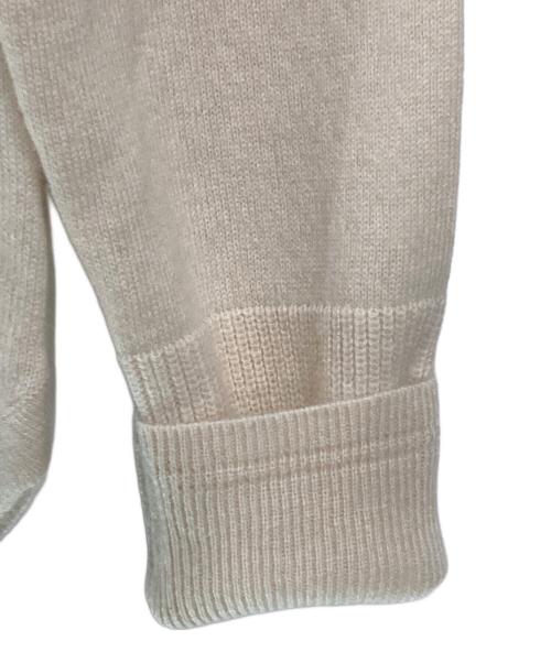 GOOD GRIEF!（グッドグリーフ）GOOD GRIEF! (グッドグリーフ) Cashmere Logo Knit Pullover ホワイト サイズ:FREE 未使用品の古着・服飾アイテム