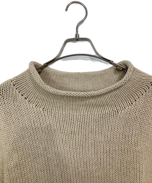 Lauren Manoogian（ローレン マヌージアン）Lauren Manoogian (ローレン マヌージアン) リネン混ニット アイボリー サイズ:3 未使用品の古着・服飾アイテム