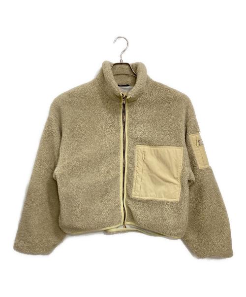 TATRAS（タトラス）TATRAS (タトラス) BAGGI ボアブルゾン ベージュ サイズ:02の古着・服飾アイテム