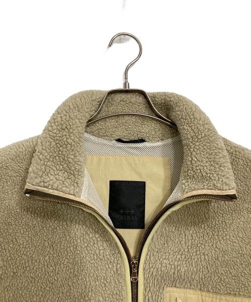 TATRAS（タトラス）TATRAS (タトラス) BAGGI ボアブルゾン ベージュ サイズ:02の古着・服飾アイテム