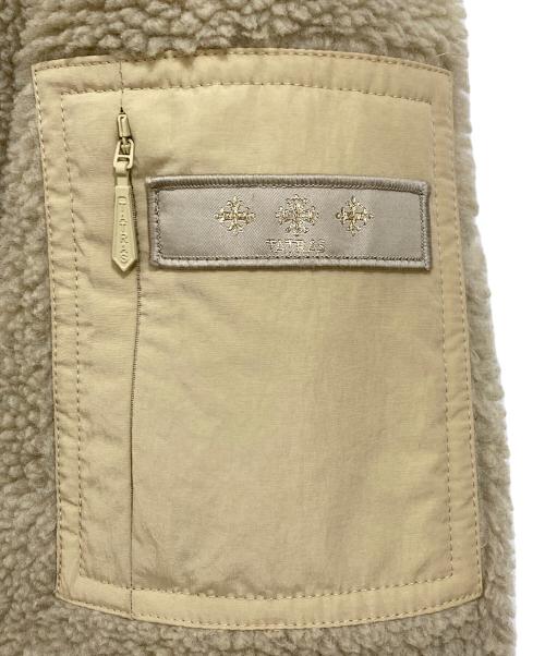 TATRAS（タトラス）TATRAS (タトラス) BAGGI ボアブルゾン ベージュ サイズ:02の古着・服飾アイテム