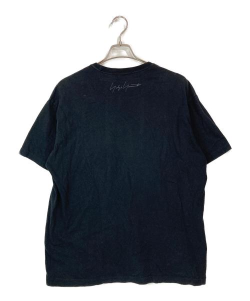 yohji yamamoto+noir（ヨウジヤマモトプリュスノアール）yohji yamamoto+Noir (ヨウジヤマモトプリュスノアール) 内田すずめ プリントTシャツ ブラック サイズ:3の古着・服飾アイテム