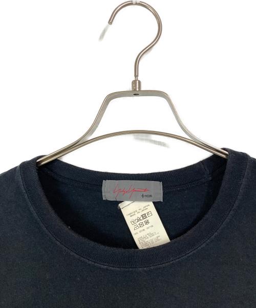 yohji yamamoto+noir（ヨウジヤマモトプリュスノアール）yohji yamamoto+Noir (ヨウジヤマモトプリュスノアール) 内田すずめ プリントTシャツ ブラック サイズ:3の古着・服飾アイテム