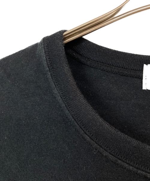 yohji yamamoto+noir（ヨウジヤマモトプリュスノアール）yohji yamamoto+Noir (ヨウジヤマモトプリュスノアール) 内田すずめ プリントTシャツ ブラック サイズ:3の古着・服飾アイテム