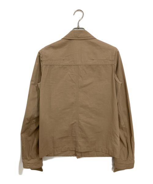 DIOR HOMME（ディオール オム）DIOR HOMME (ディオール オム) ツイルミリタリージャケット ベージュ サイズ:44の古着・服飾アイテム