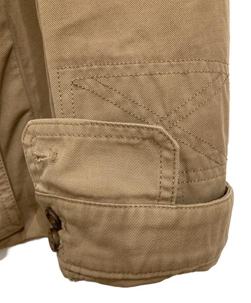 DIOR HOMME（ディオール オム）DIOR HOMME (ディオール オム) ツイルミリタリージャケット ベージュ サイズ:44の古着・服飾アイテム