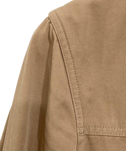 DIOR HOMME（ディオール オム）DIOR HOMME (ディオール オム) ツイルミリタリージャケット ベージュ サイズ:44の古着・服飾アイテム