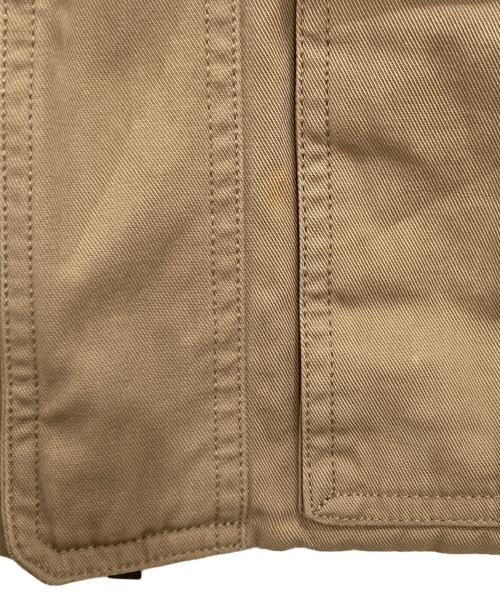 DIOR HOMME（ディオール オム）DIOR HOMME (ディオール オム) ツイルミリタリージャケット ベージュ サイズ:44の古着・服飾アイテム