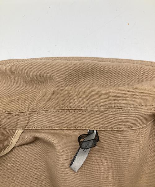 DIOR HOMME（ディオール オム）DIOR HOMME (ディオール オム) ツイルミリタリージャケット ベージュ サイズ:44の古着・服飾アイテム