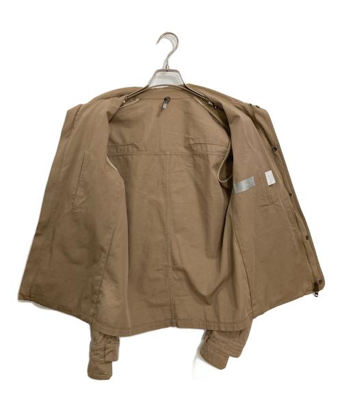 DIOR HOMME（ディオール オム）DIOR HOMME (ディオール オム) ツイルミリタリージャケット ベージュ サイズ:44の古着・服飾アイテム